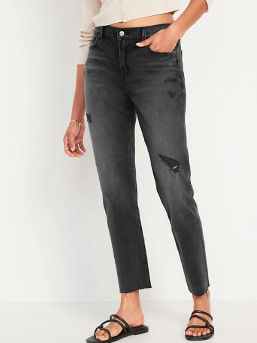 Old Navy Mid-Rise Boyfriend Jeans